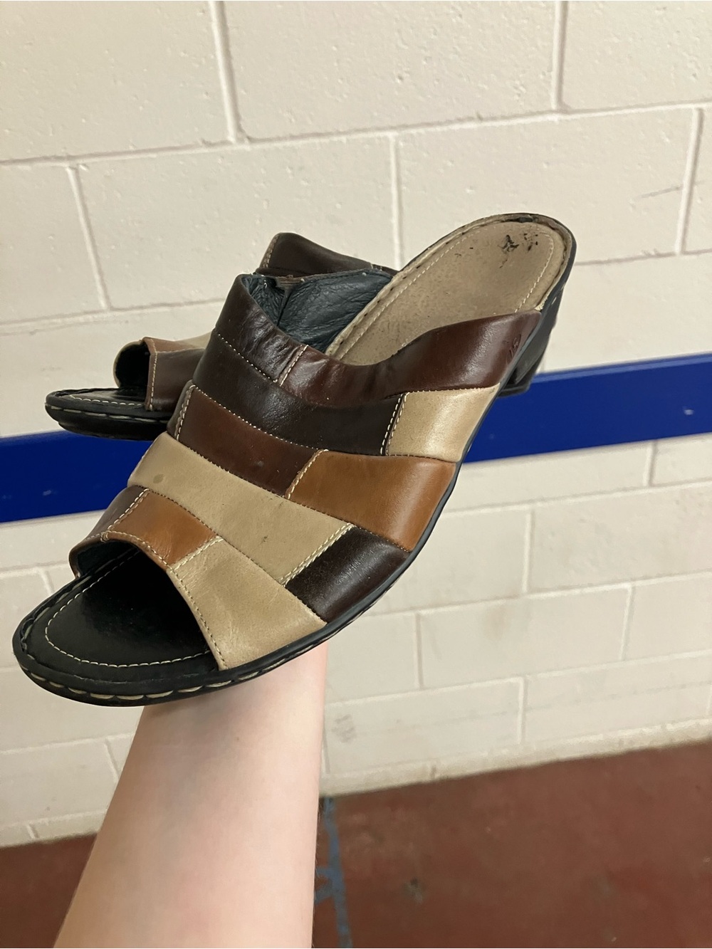 Josef Seibel Patchwork Sandals